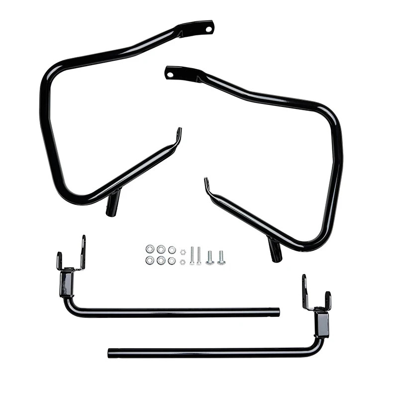 Motorcycle Rear Saddlebag Guard Crash Bar Bracket Support Bar for ...