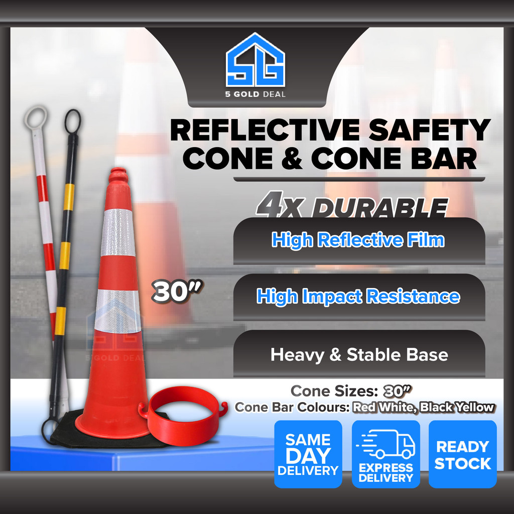 PVC Reflective Signal Warning Safety Cone Reflective Line Traffic Cone ...
