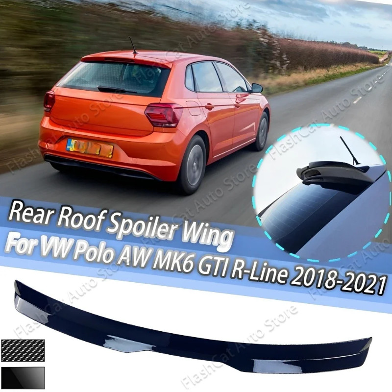 Maxton Style ABS Gloss Black Trim Trunk Tail Wing Spoiler Body Kit For ...