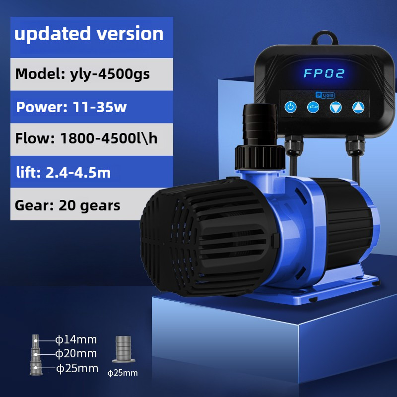 Aquarium Bottom Circulating Pump Fish Tank Frequency Conversion Pump ...