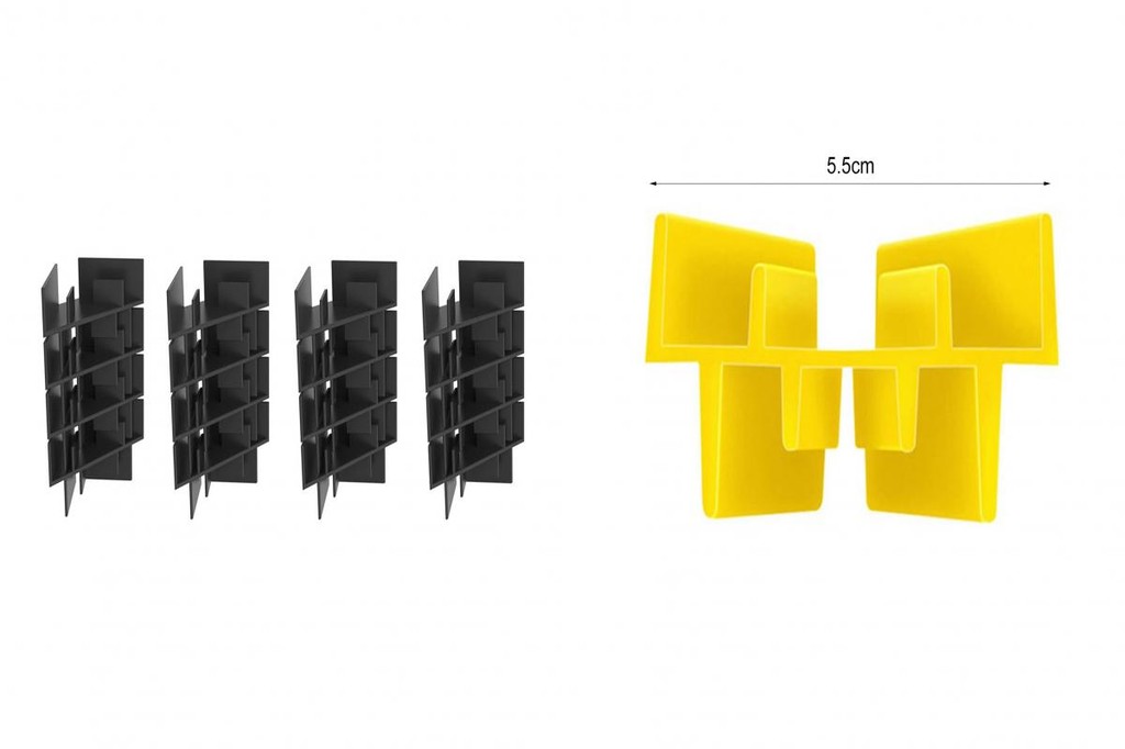 poetil Heavy-duty Tray Clips Corner Design Tray Stacker 12/16pcs Tray ...