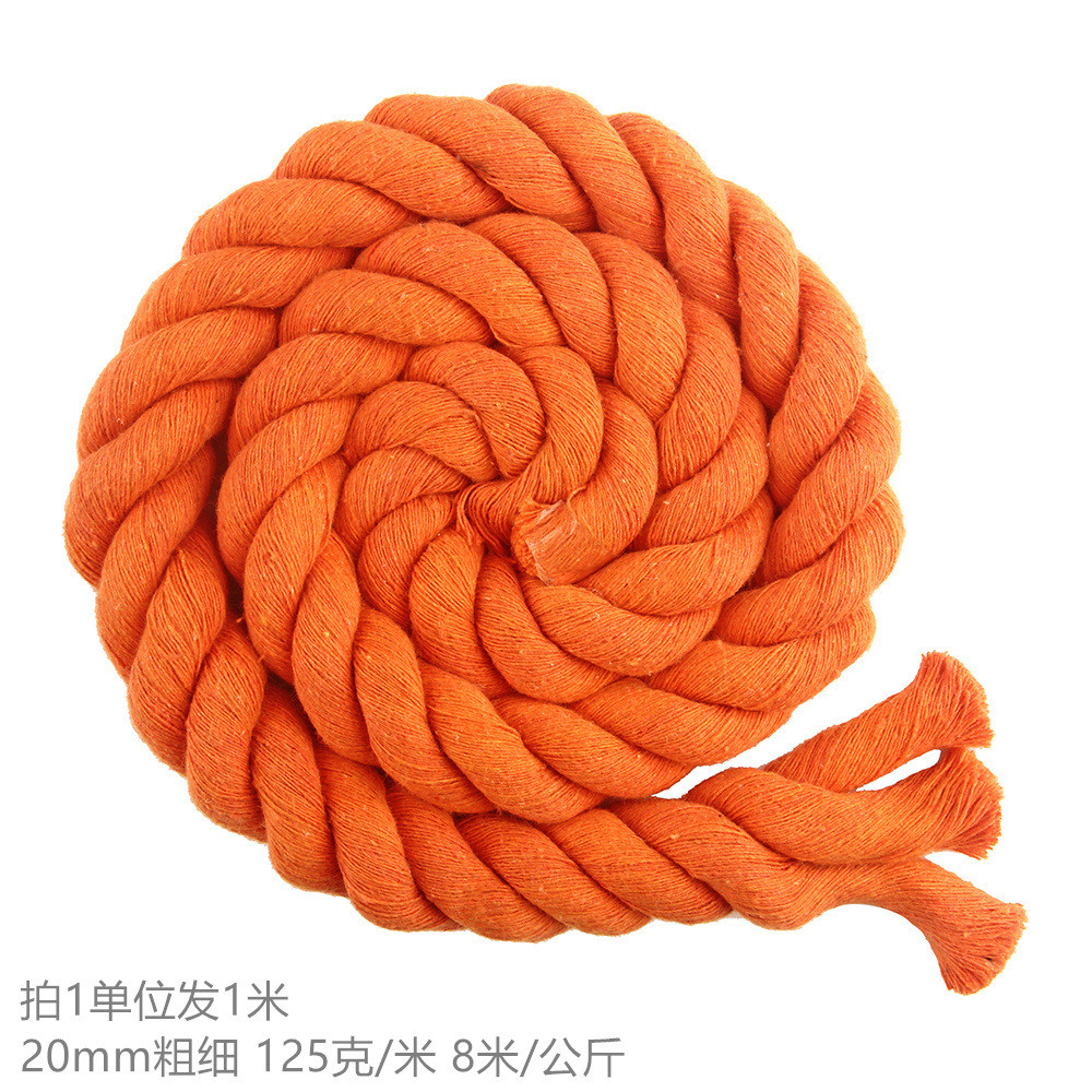 20mm Red Cotton rope String 2cm Chinese Knot Braiding rope cord ...