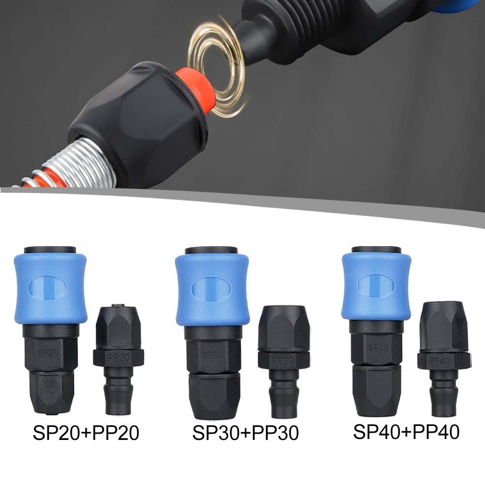 [Mulstore] C-Type Self-locking Quick Connectors Kit Compressor ...