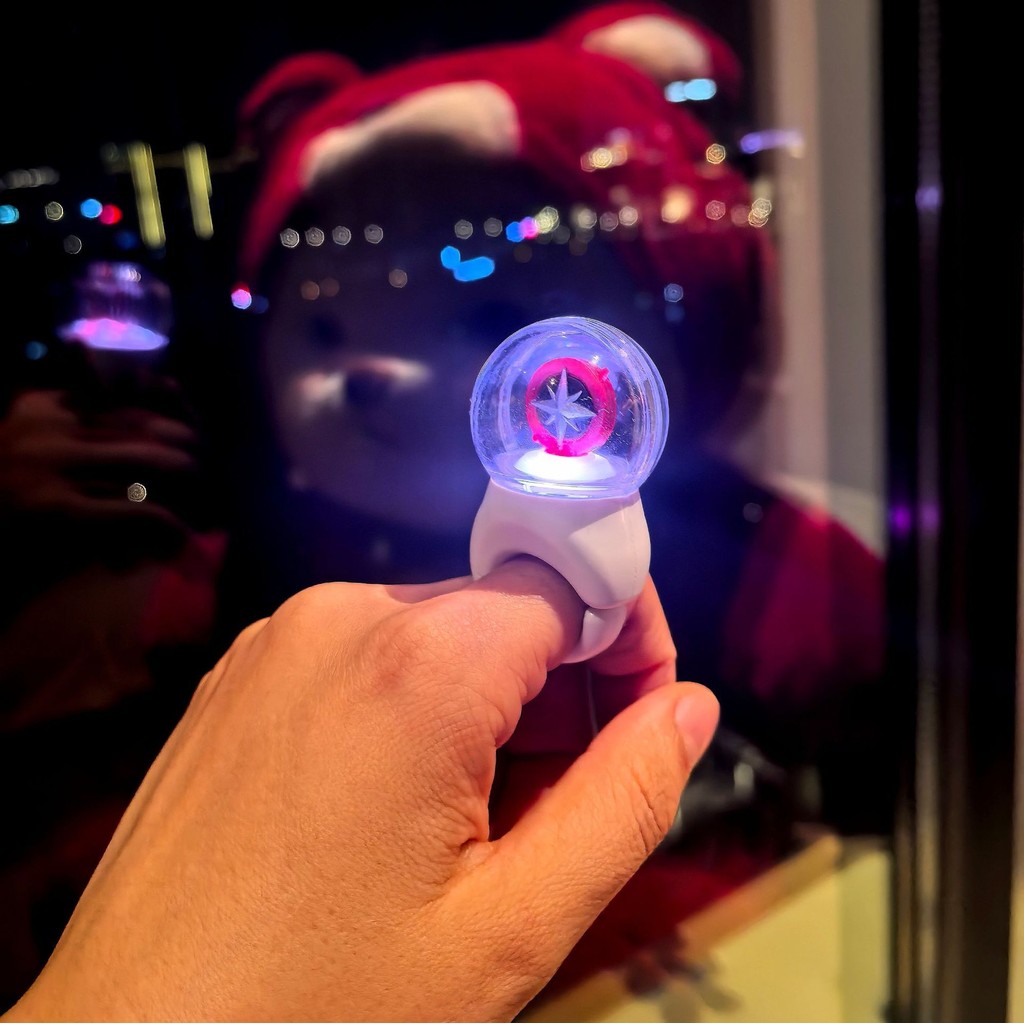 Stray Kids Innovative Multicolor Led Ring Chic Plastic Resin Hand ...