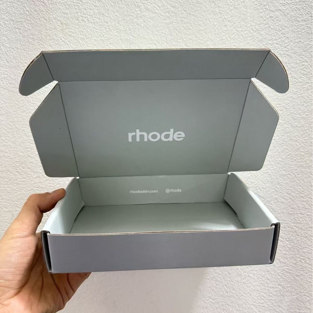 Rhode original extra-hard gift box packaging box aircraft box | Shopee ...