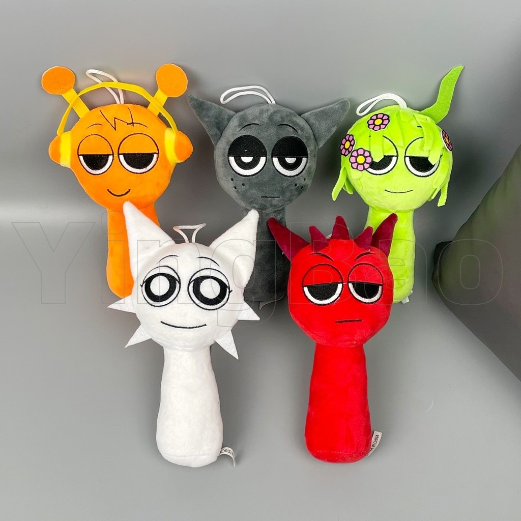 Sprunki Incredibox Plush Toy Sprunki Plushie Doll Sprunki Oren Brud ...