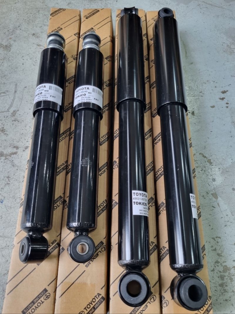 100% GENUINE TOYOTA HIACE KDH200 2005 YEAR FRONT & REAR SHOCK ABSORBER ...