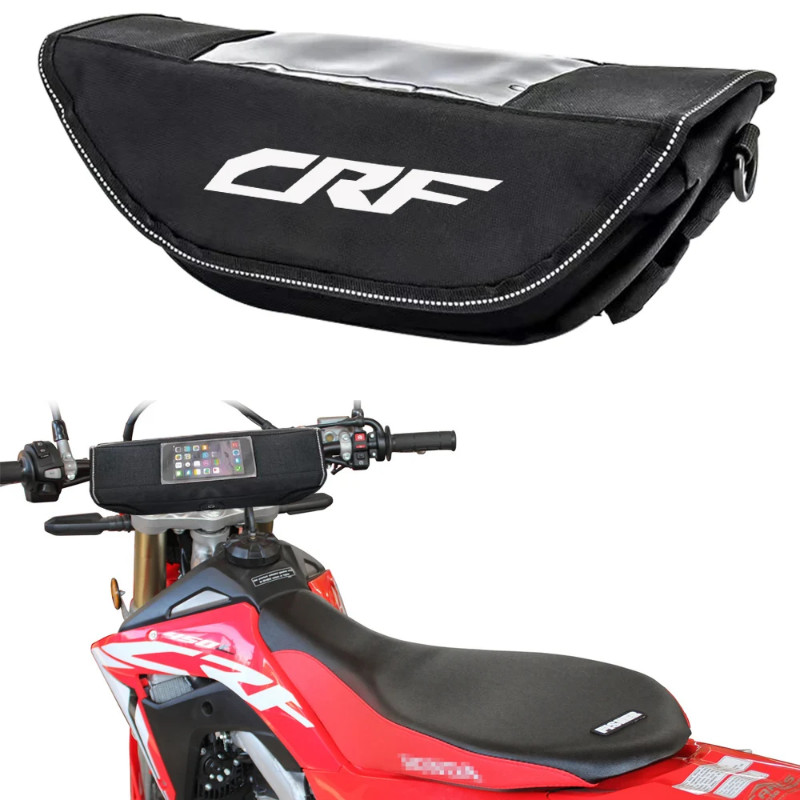 Rialzo Manubrio Moto CNC 28 Mm Per CRF300L, CRF250L, CRF450L, CRF230 – Adattatore In Alluminio Nero Per Fuoristrada
