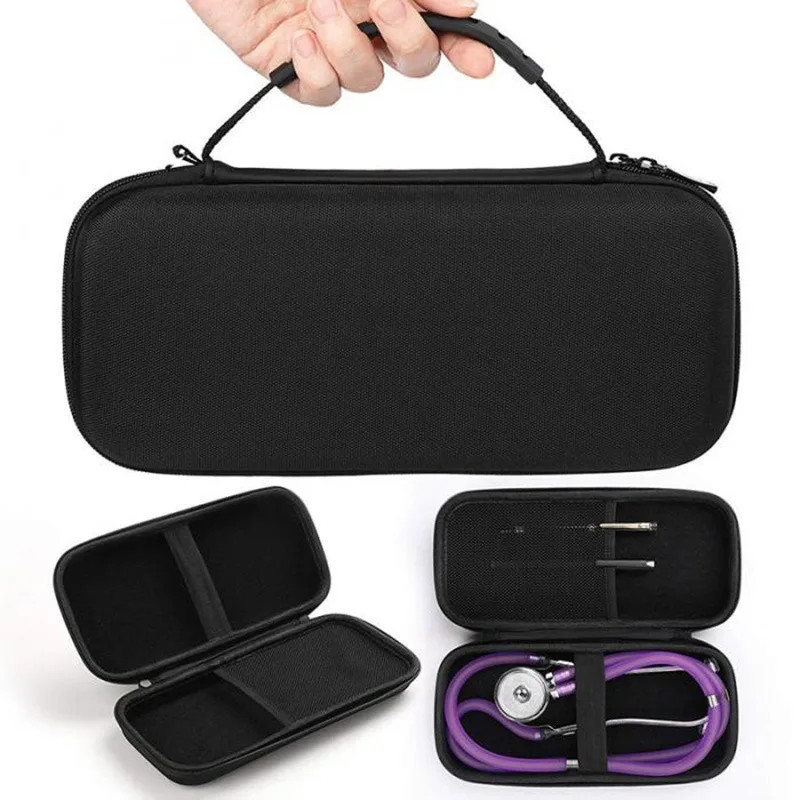 Hard Medical EVA Carrying Storage Case Bag Mesh Pocket Stethoscope ...