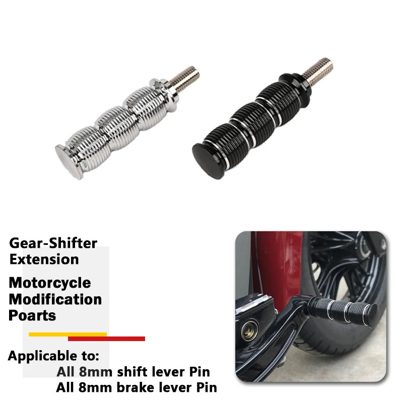 8mm Gear-Shifter Extension Shift Gear Lever Rear Brake Pin Enlarger For ...