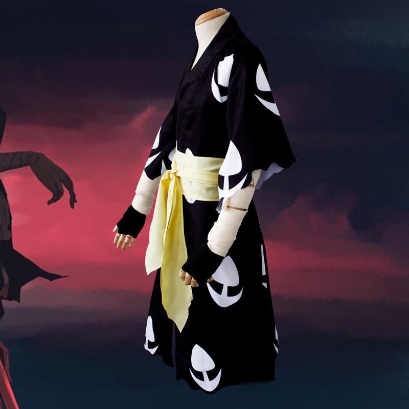 ZST Dororo Kikimaru Cosplay Costume Full Set Samurai Kimono Outfit ...