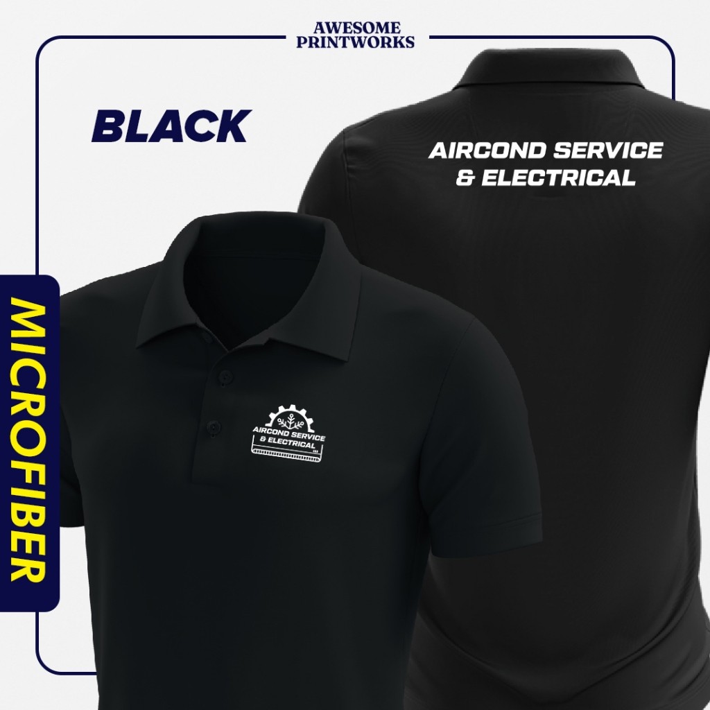 Electrical Engineering Microfiber Uniform EE01 Polo Shirt Collar T ...