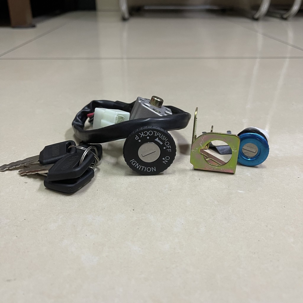 MODENAS MR3 MR-3 KRISS MR3 MR 3 IGNITION MAIN SWITCH ASSY COMPLETE SET ...