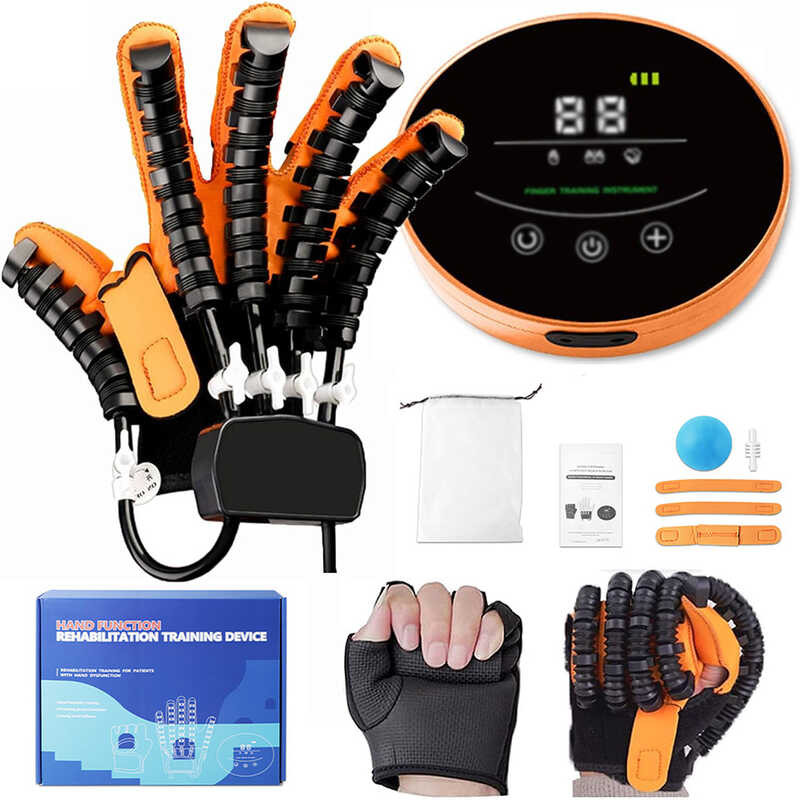 Hand Physiotherapy Rehabilitation Training Robot Gloves Hemiplegia ...