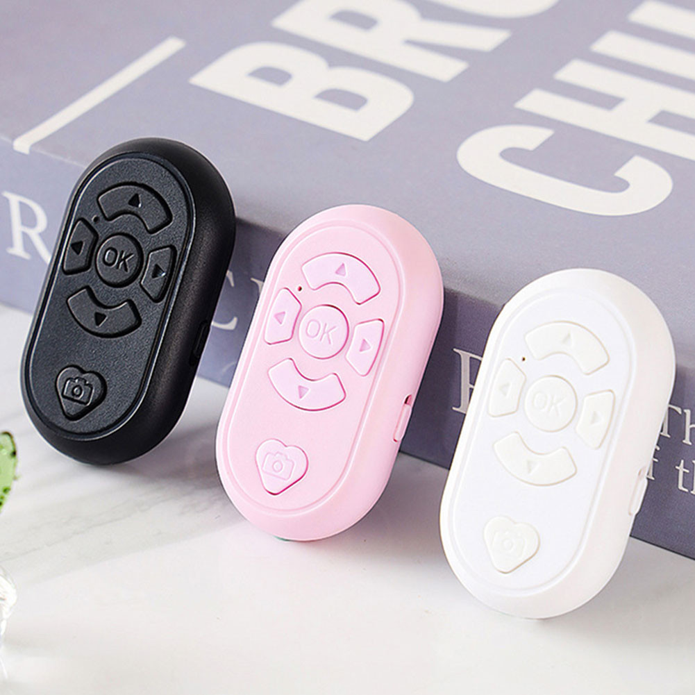 New Bluetooth-compatible Remote Control Button Photo Video Selfie ...