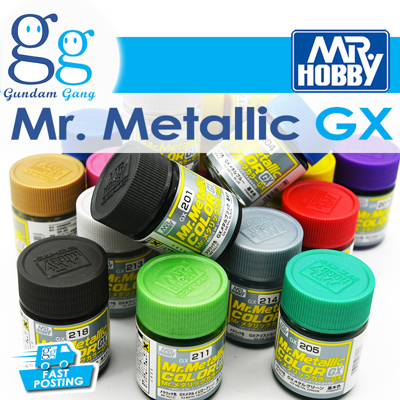 Mr. Color Paint GX Metallic GX201 202 203 204 205 206 207 208 209 210 ...