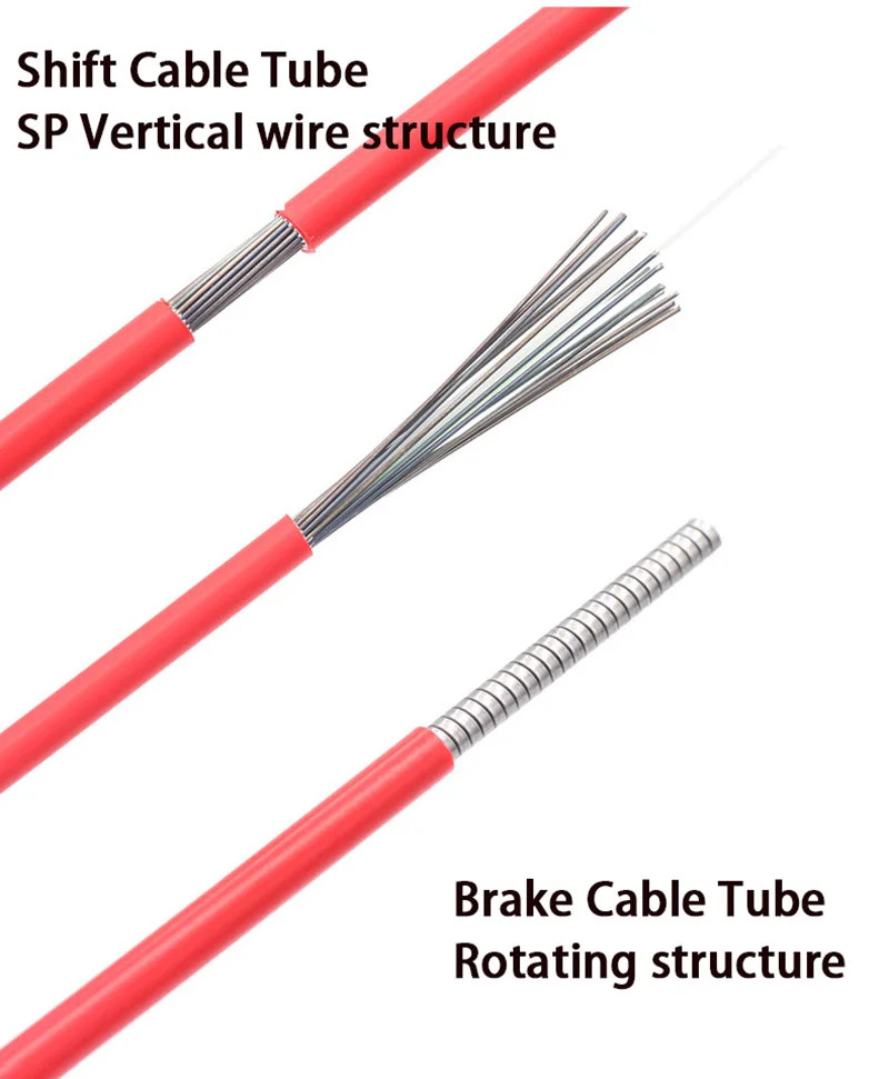 TRLREQ 3M Universal Bicycle Brake Cable Housing Shift Cable Wire Pipe ...