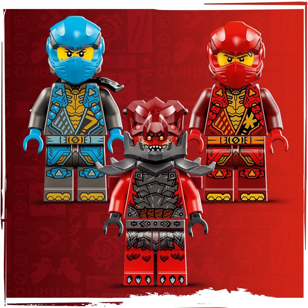 LEGO 71830 Ninjago Kai's Mech Storm Rider Building Toy Set (333 Pieces ...