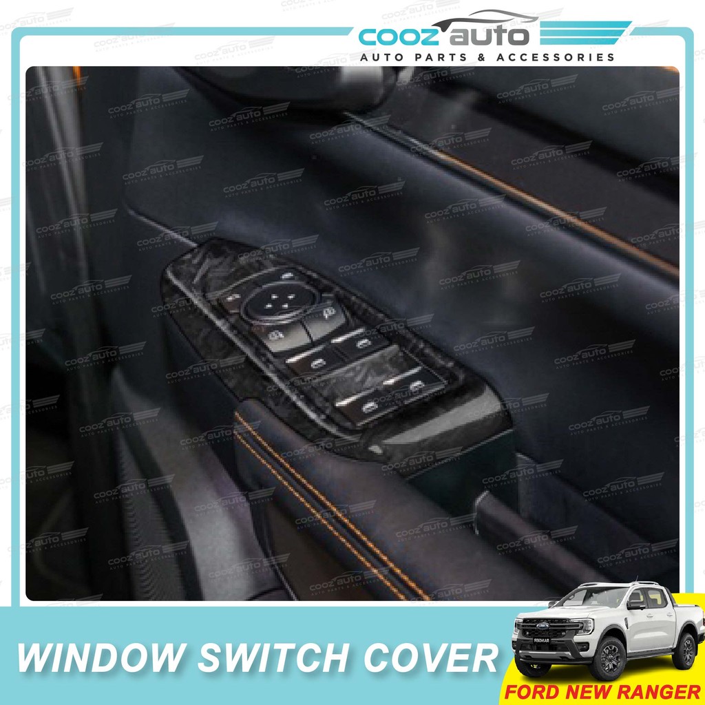Ford Ranger New Car Window Switch Panel Frame Cover Garnish Accessories ...