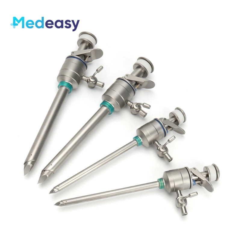 ,,Medical Laparoscopic Reusable Trocar Press Type 5mm/10mm for ...