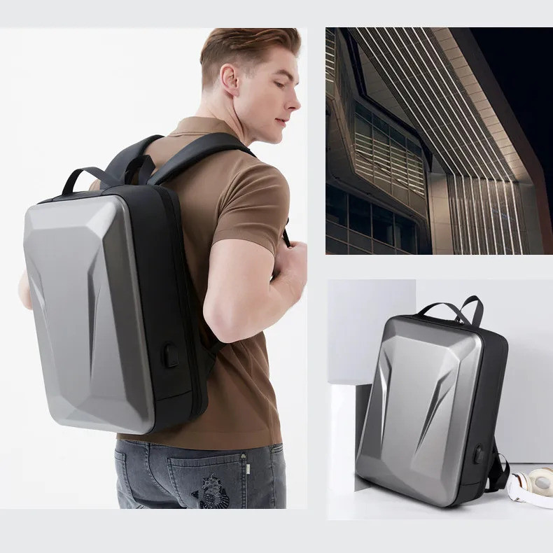 Men's New E-Sports Hard Shell Backpack 15.6 /18 Inch Anti-theft Lock ...