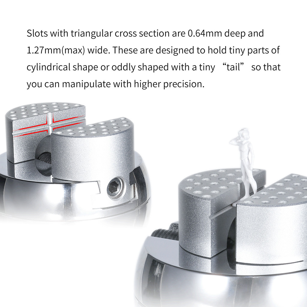 Dspiae Omnidirectional Spherical Vise AT-SV Omni-Directional Tabletop ...