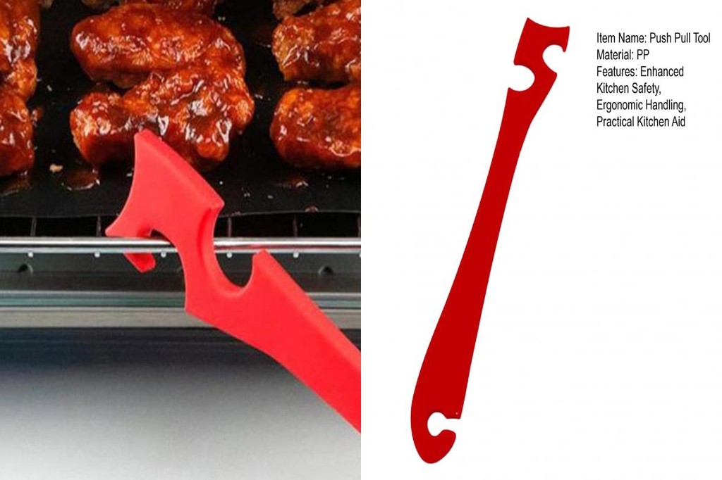 huobianj Oven Push Stick Stick for Small Kitchen Appliances Long Handle ...