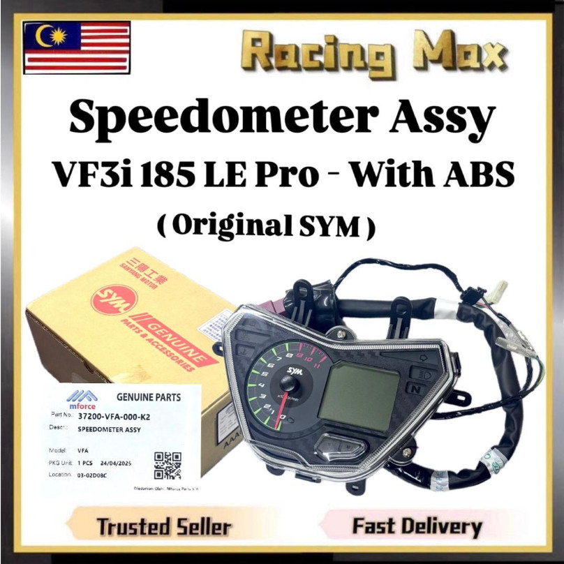 Original SYM VF3i 185 LE Pro ( With ABS ) VF3i185 SYM185 Speedometer ...