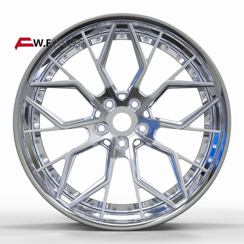 18 19 20 21 22 Inch 2-piece Forged Wheels 5x112 5x120 5X114.3 for ...