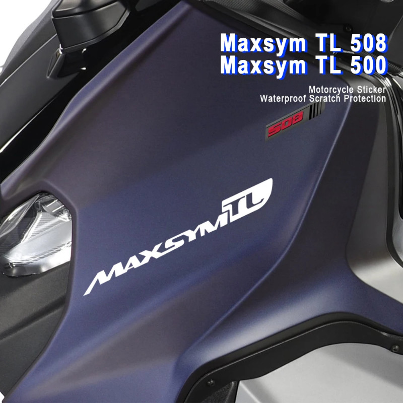 Motorhoes voor SYM MAXSYM TL 500 508 Maxsym TL500 TL508, Anti-UV Waterdichte Binnen Buiten Motorhoes Bescherming Regen Stof Motorhoes