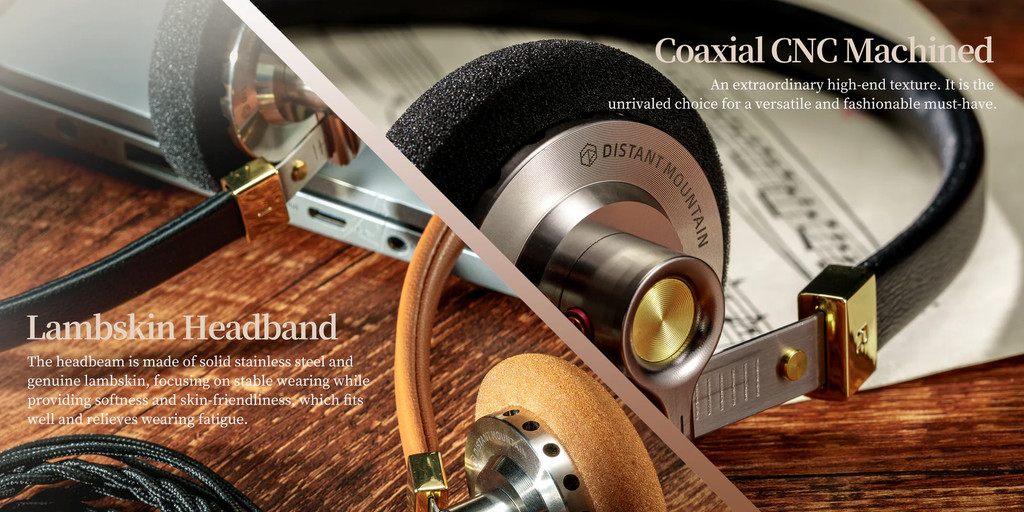 Roseselsa Harukana Yama, Over-Ear Wired Headphones: Hi-Fi