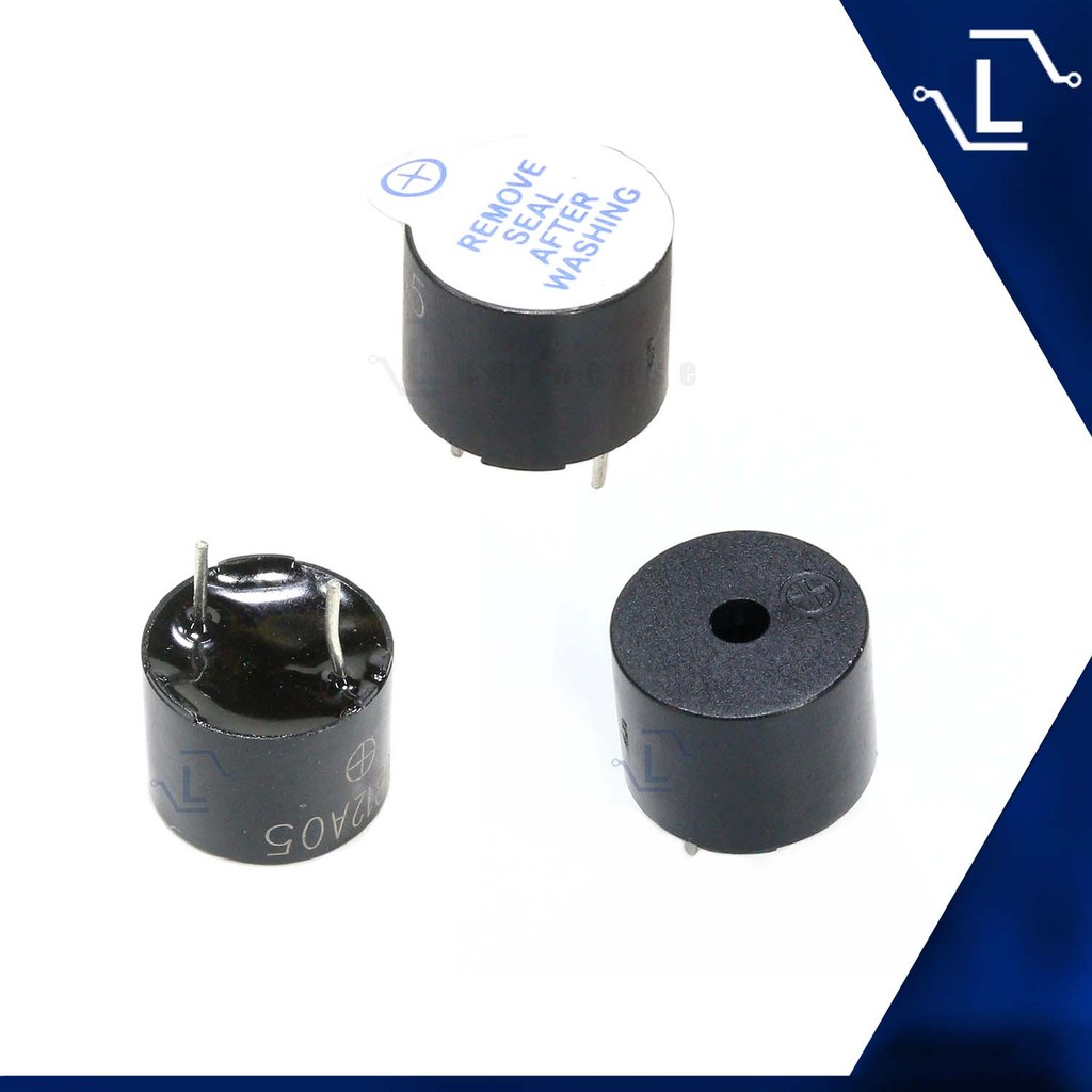 [Luminense] Buzzer 4V - 7V DC 12mm x 9.5mm PCB mount active buzzer ...