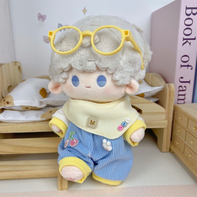Labubu Cry Baby and 10CM Cotton Doll's Clothes Crawling Clothing Pink ...
