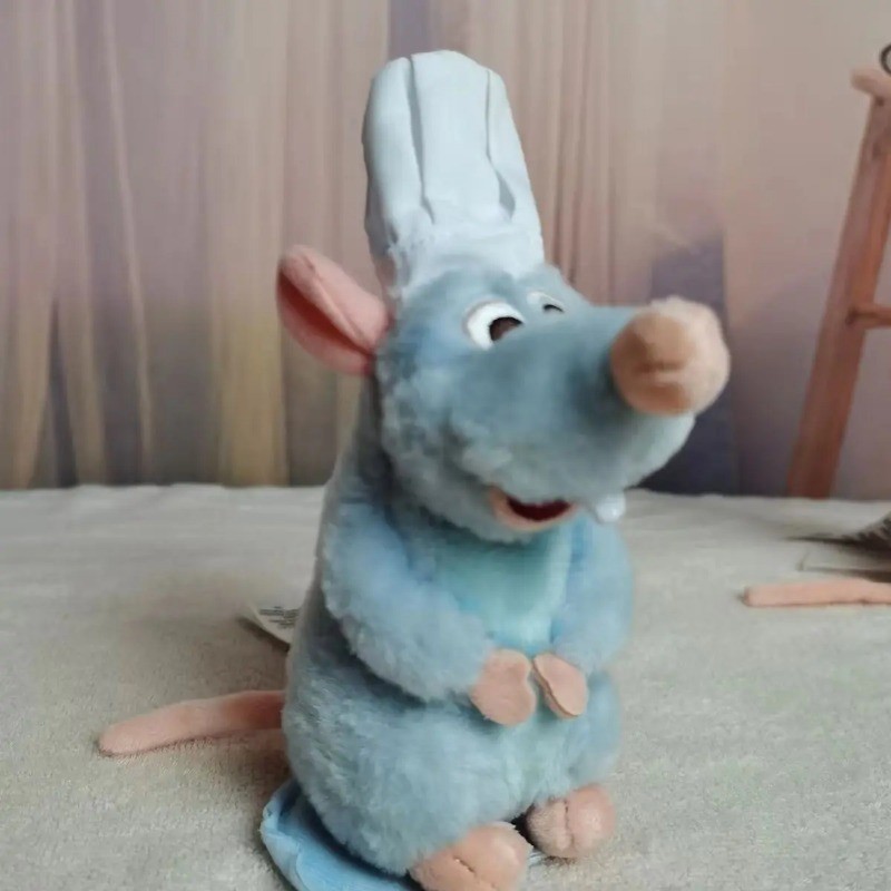Ratatouille Chef Remy Magnetic Plush Toy Room Decora Doll Kids Shoulder ...