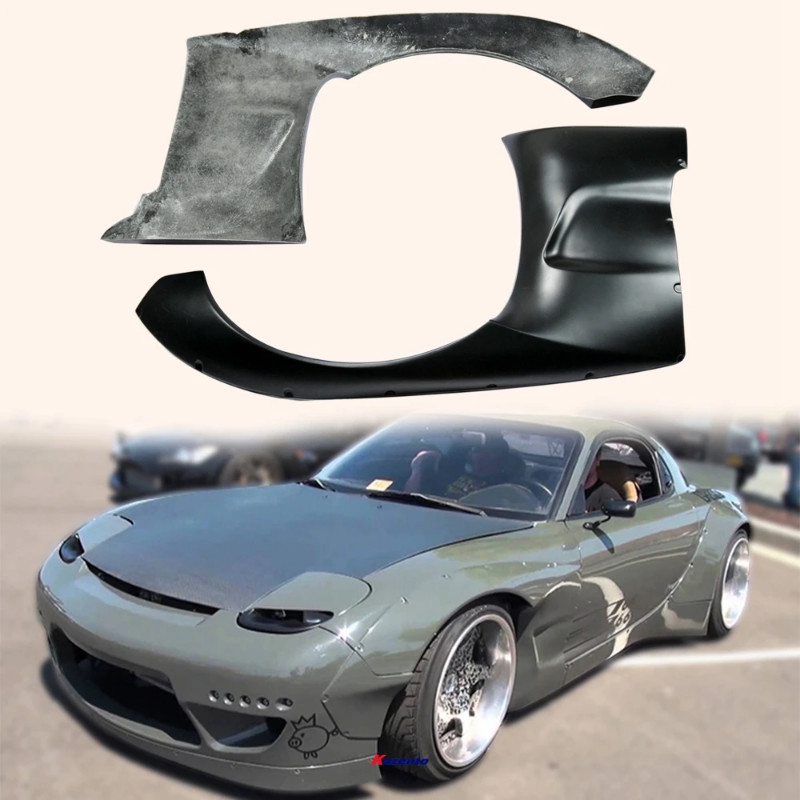 For Mazda Rx-7 Fd Rb Style Front Fender Fiber Glass | Shopee Malaysia