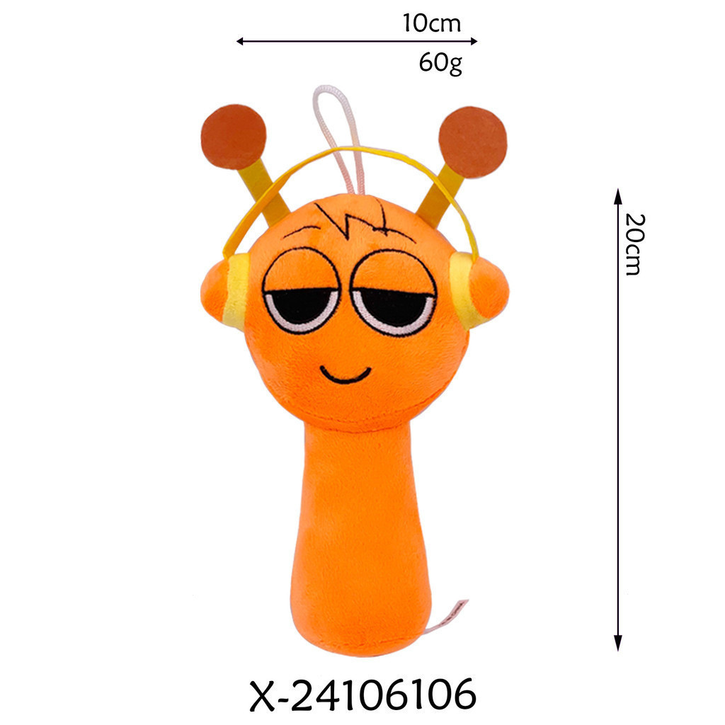 Sprunki Plush Doll Sprunki Incredibox Wenda Grey Oren Raddy Doll For ...