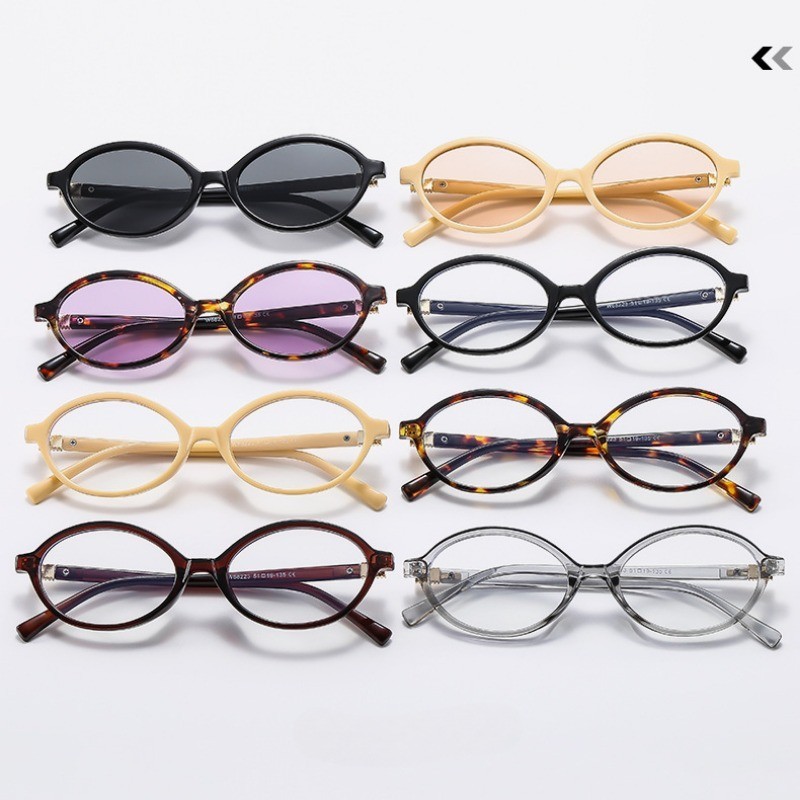 【Replaceable Lens】COD (San9) 2024Retro Leopard Print Korean Version ...