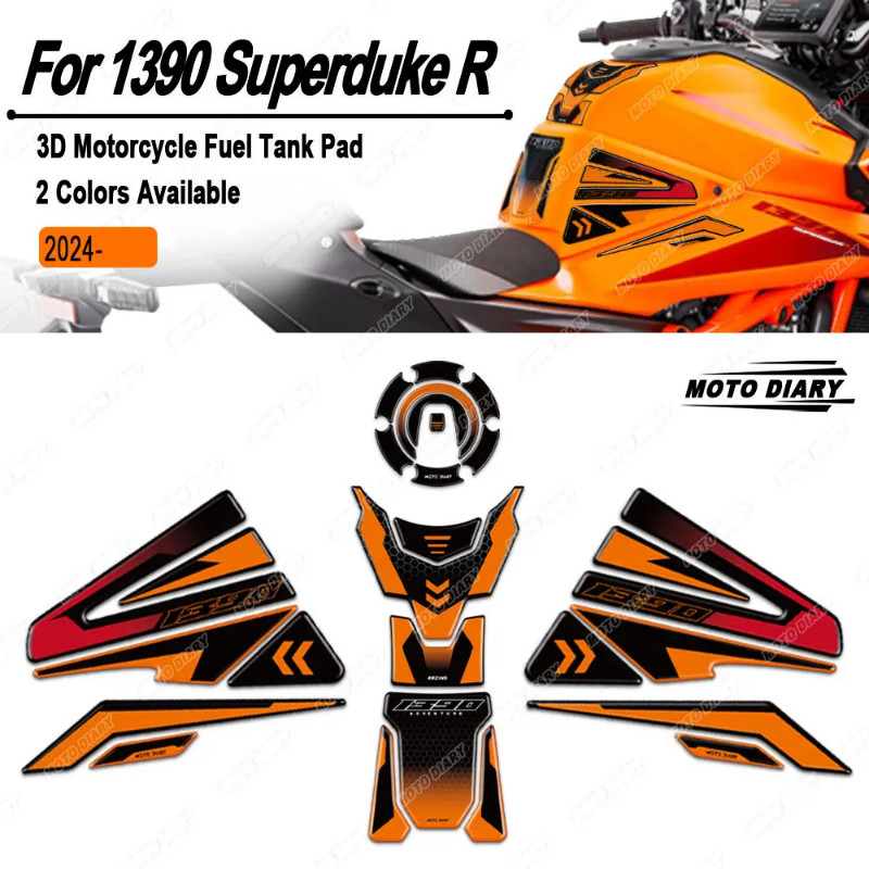For KTM 1390 Super Duke R EVO 2024 3D Fuel Tank Pad Sticker Motorcycle ...