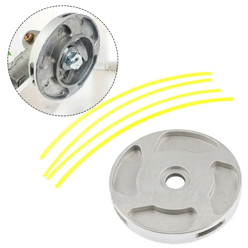 Universal Aluminium Grass Trimmer Head For Lawn Mower Brush Cutter Head ...