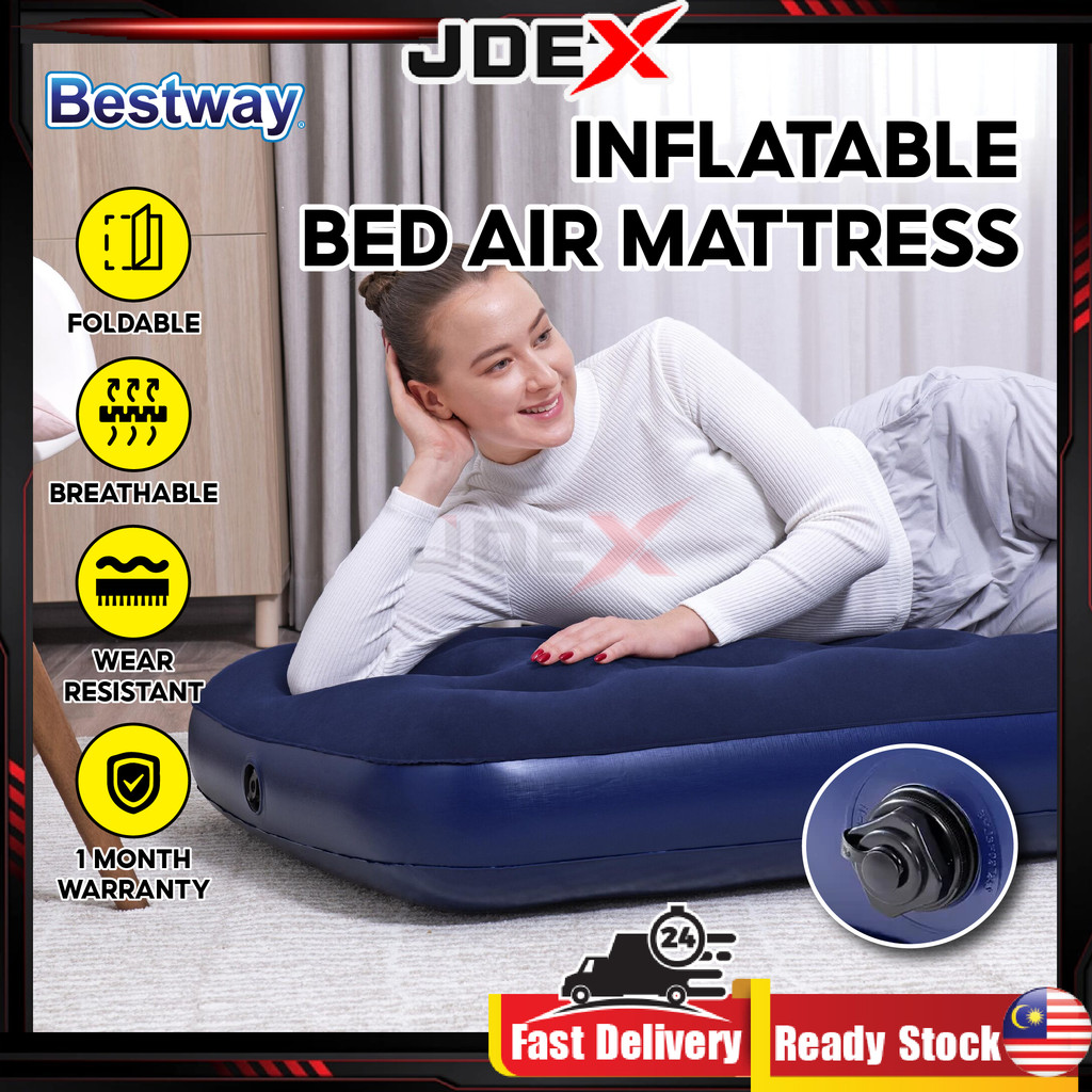 JDEX BESTWAY AIR MATTRESS (S/M/L/XL/XXL) High Quality Portable Tilam ...
