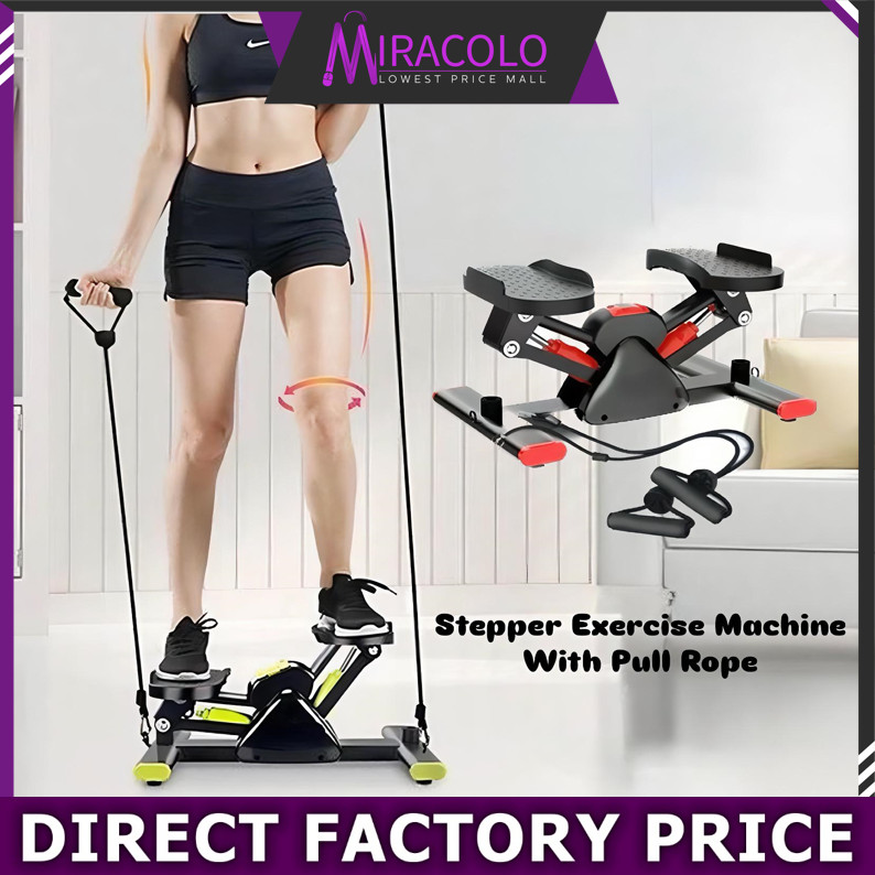 MIRACOLO Mini Stepper Step Stepper Exercise Machine At Home Outdoor ...