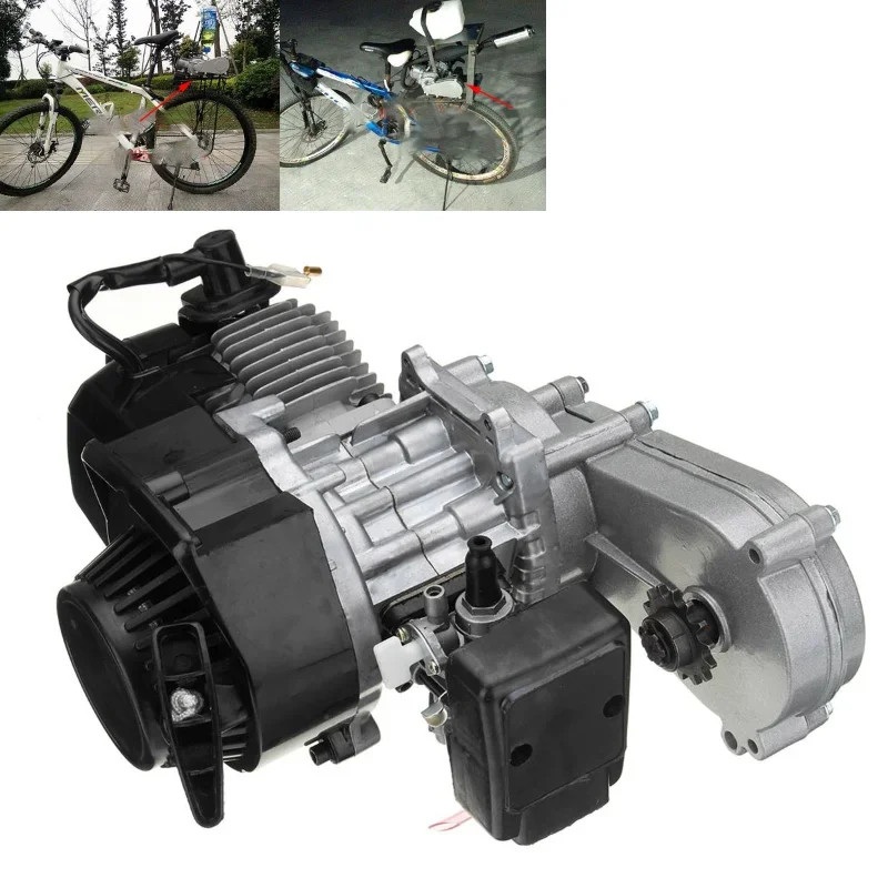 POWER/BOOST BOTTLE W/ INTAKE For 2 STROKE ENGINE POCKET BIKE 49CC - Foto 8