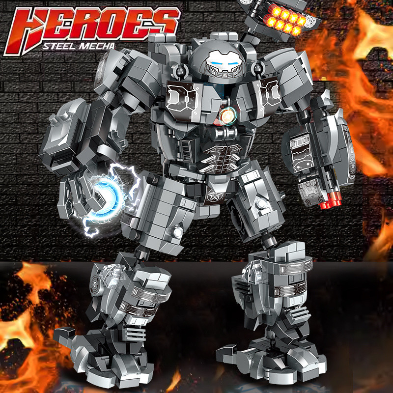 Compatible with Lego Anti-Hulk War Machine Building Blocks Iron Man ...