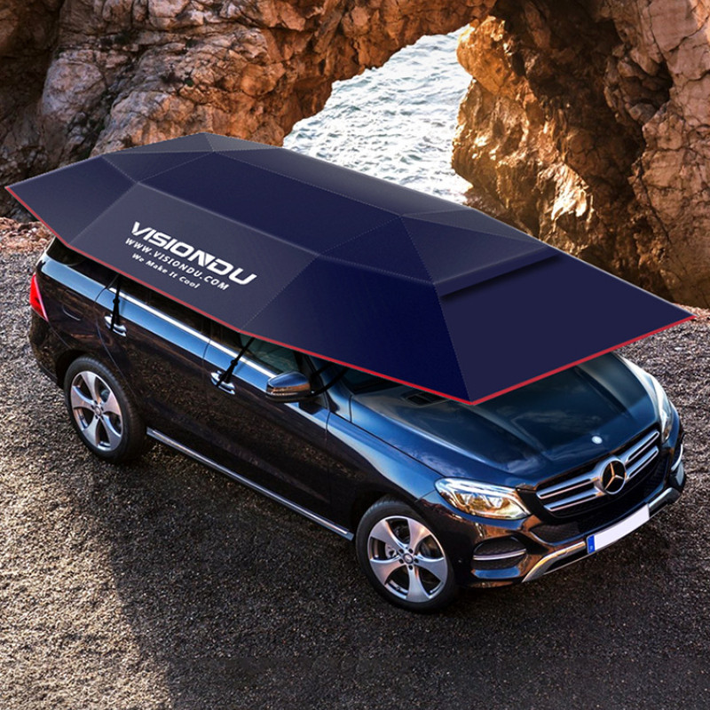 Fully Automatic Car Canopy Foldable Mobile Car Canopy Outdoor Sun ...