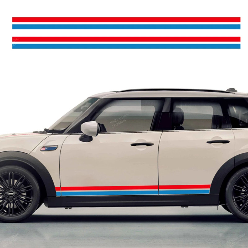 Car Door Side Sticker Colors Decoration For MINI Cooper S JCW F55 F56 ...