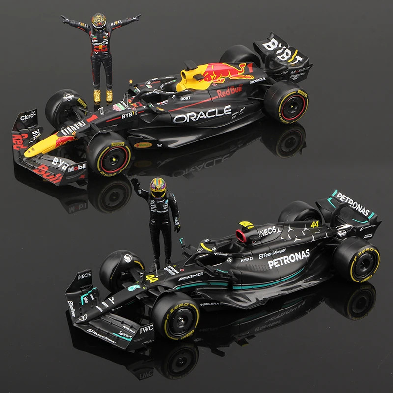 Bburago 1:24 RB19 RB18 W14 SF23 F1 Model Formula Racing Alloy Car Toy ...