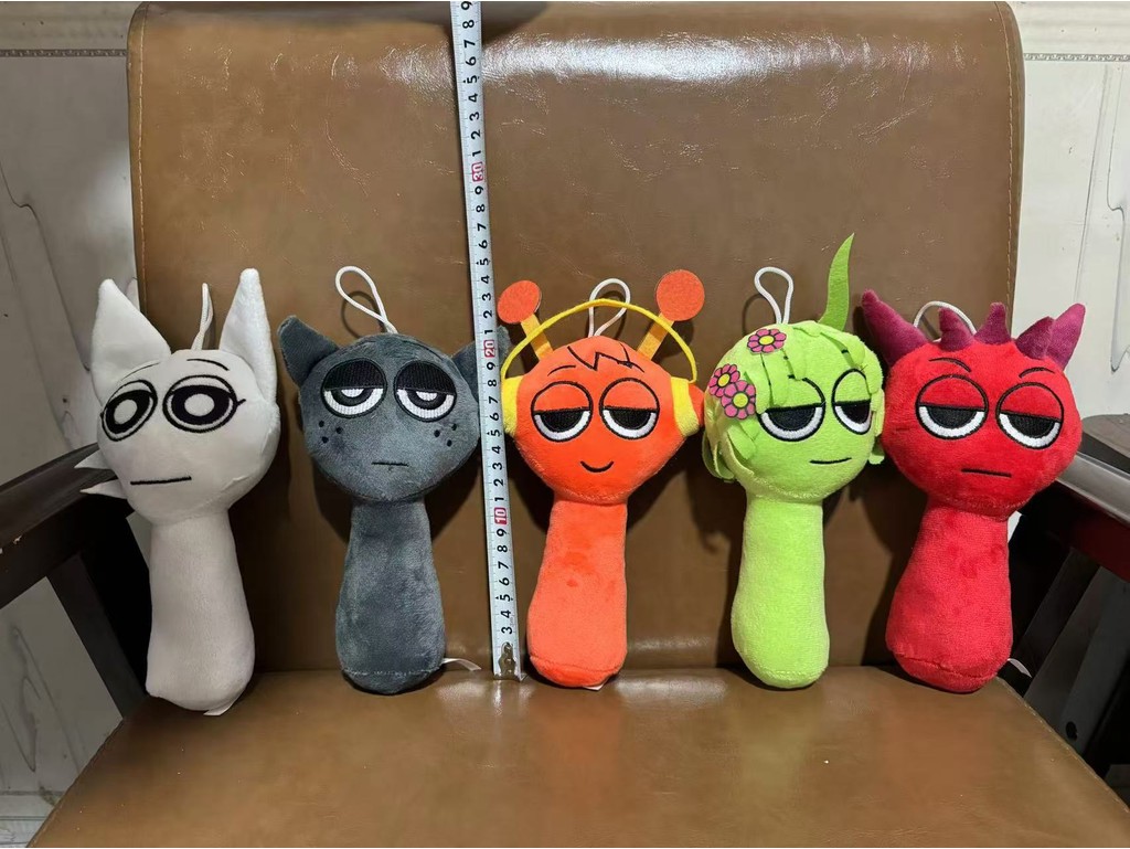 Sprunki Incredibox Plush Christmas Gift Sprunki Toys Wenda Gray Pinki ...
