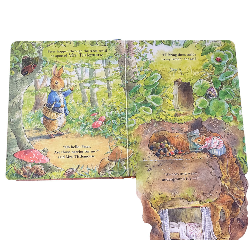 Peter Rabbit Forest Homes A Peep-Inside Tale Educational English ...