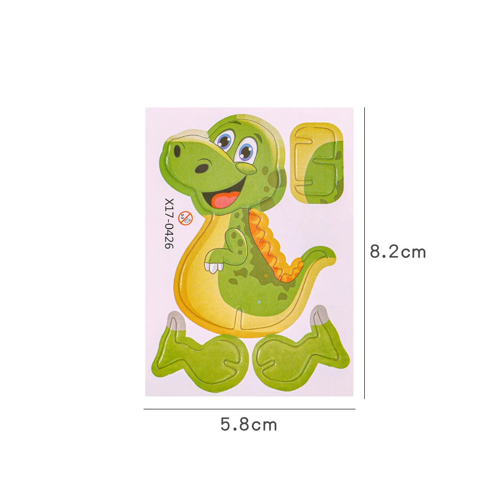 Realeos 3D Mini Small Gasing Shape Insects Jigsaw Puzzle Cute Cartoon ...