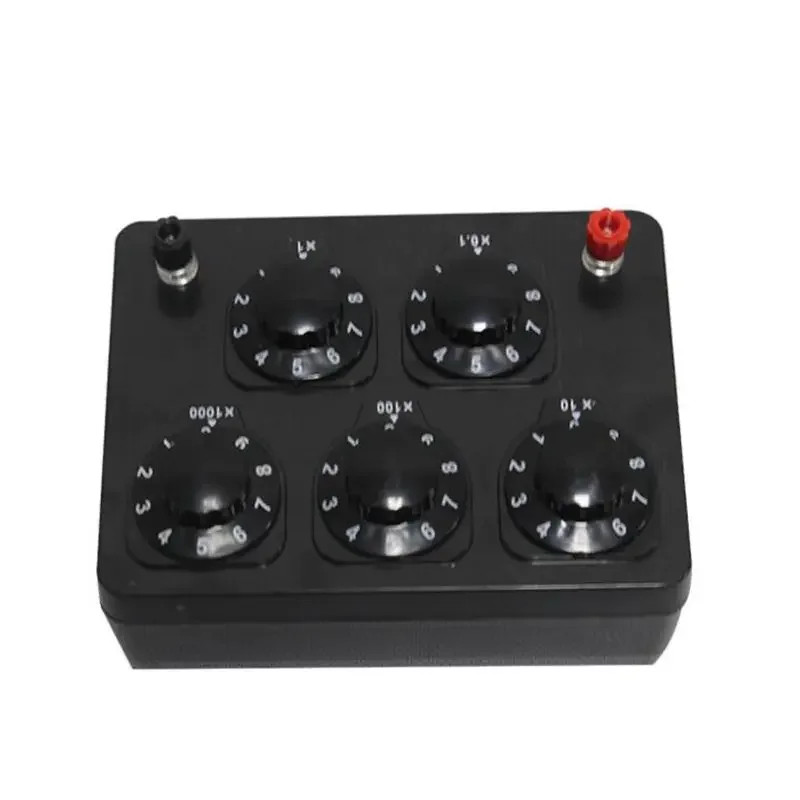 0-9999 Ohm Variable Resistance Box Five-speed Physics Experiment ...